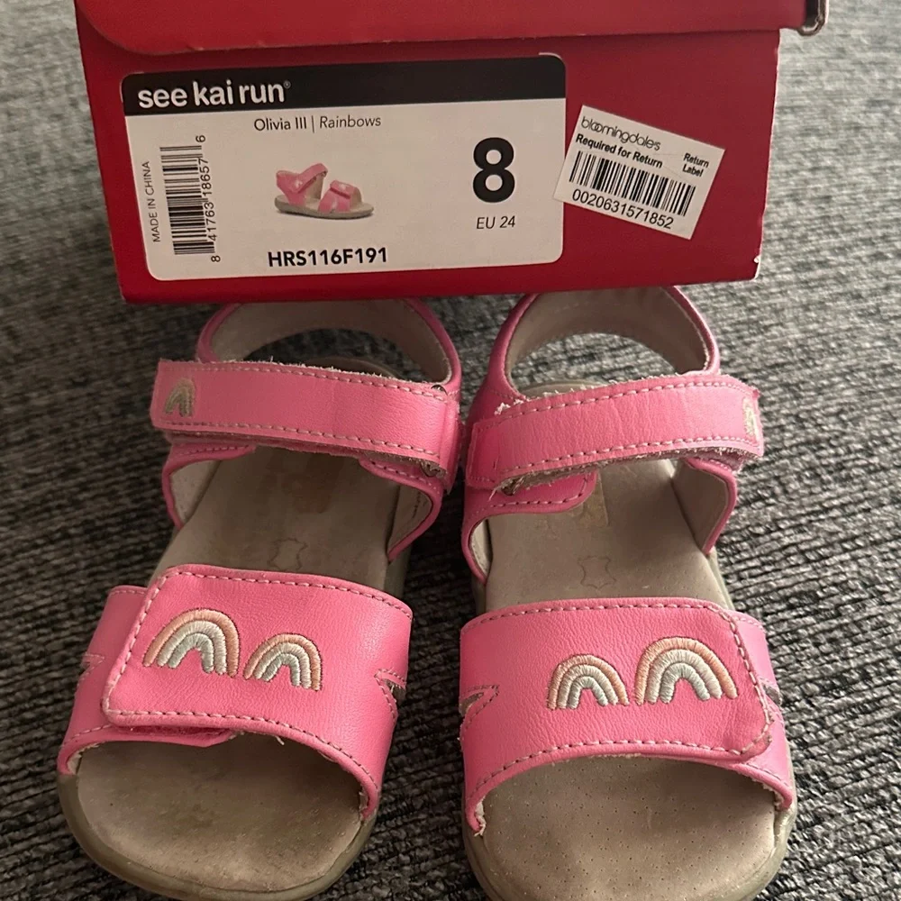 See Kai Run soft pink